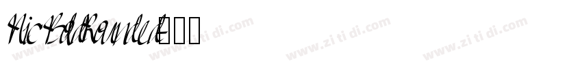 Nic BoldRounded字体转换